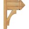 Ekena Millwork Westlake Arts & Crafts Rough Sawn Outlooker, Western Red Cedar, 8"W x 14"D x 18"H OUT08X14X18WTL03RWR - alternate 3